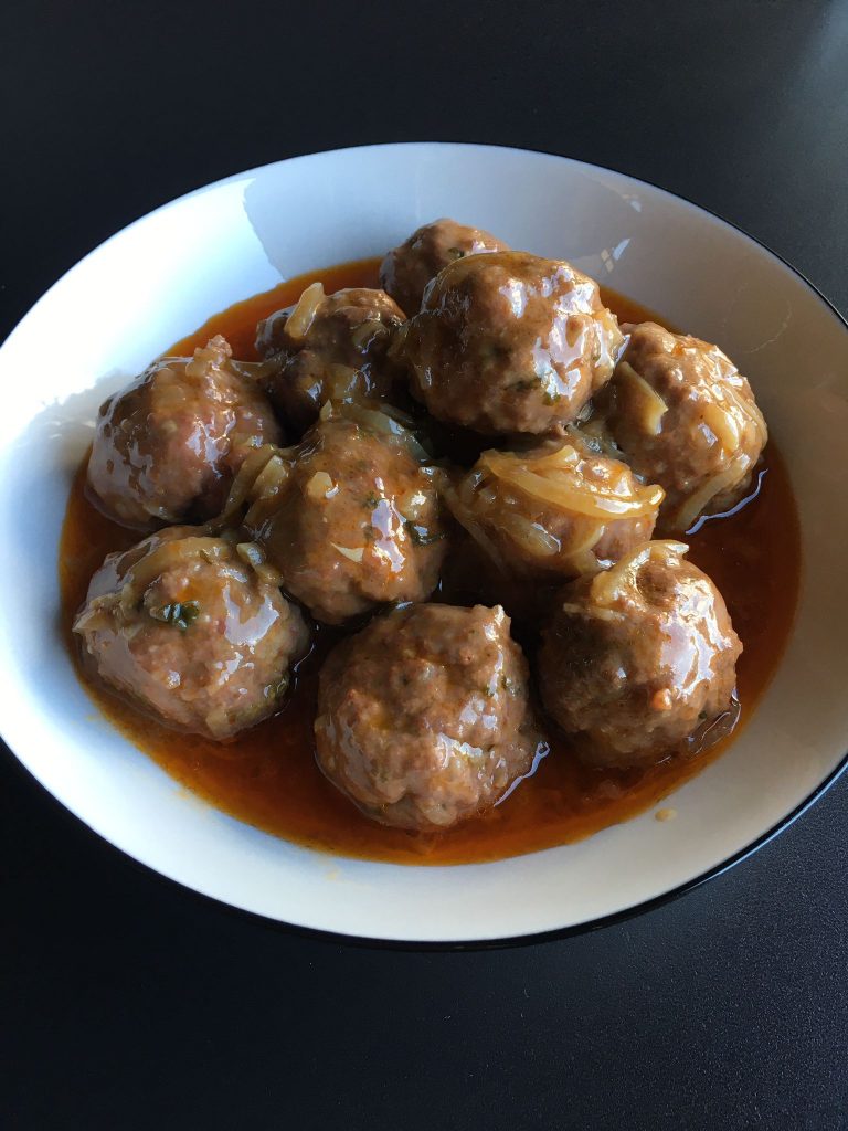 Albóndigas en salsa